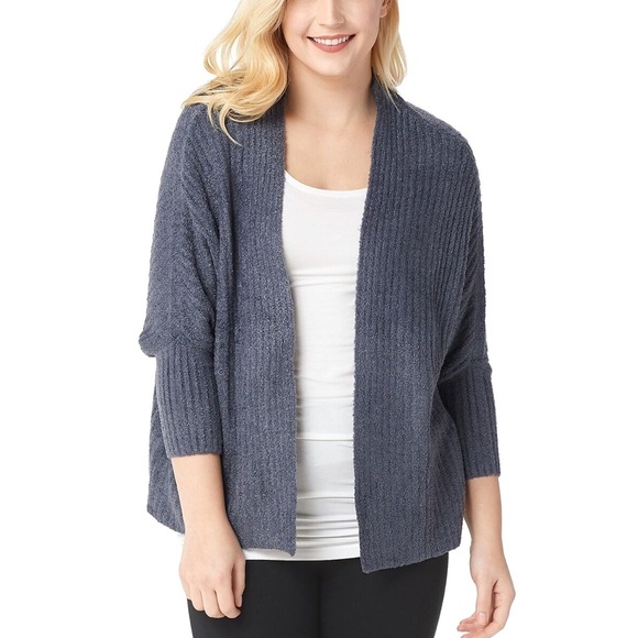 Barefoot Dreams Ribbed Shrug Cardi (S/M) - Picture 1 of 7